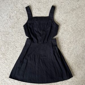 urban outfitters ecote brand side cut out mini dress